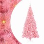 Árbol de Navidad con 300 LED con soporte Rosa 210 cm PVC