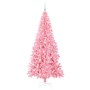 Árbol de Navidad con 300 LED con soporte Rosa 210 cm PVC