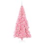 Árbol de Navidad con 300 LED con soporte Rosa 210 cm PVC