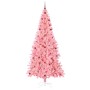 Árbol de Navidad con 300 LED con soporte Rosa 240 cm PVC