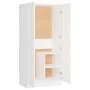 Weißer Sperrholzschrank 82,5 x 51,5 x 180 cm von vidaXL, Kleiderschränke - Ref: Foro24-803434, Preis: 176,71 €, Rabatt: %