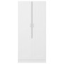 Weißer Sperrholzschrank 82,5 x 51,5 x 180 cm von vidaXL, Kleiderschränke - Ref: Foro24-803434, Preis: 157,69 €, Rabatt: %