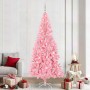 Árbol de Navidad con 300 LED con soporte Rosa 240 cm PVC