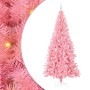 Árbol de Navidad con 300 LED con soporte Rosa 240 cm PVC