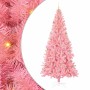 Árbol de Navidad con 300 LED con soporte Rosa 240 cm PVC