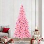 Árbol de Navidad con 300 LED con soporte Rosa 240 cm PVC