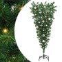 Árbol de Navidad artificial preiluminado invertido con conjunto