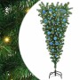 Árbol de Navidad artificial preiluminado al revés con juego de