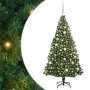 Árbol de Navidad artificial Verde 180 cm PVC y Acero y Plástico