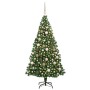 Árbol de Navidad artificial Verde 180 cm PVC y Acero y Plástico