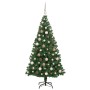 Árbol de Navidad artificial Verde 180 cm PVC y Acero y Plástico