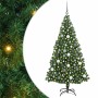 Árbol de Navidad artificial Verde 180 cm PVC y Acero y Plástico