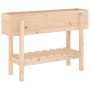 Hochbeet aus massivem Kiefernholz, 101 x 30 x 69 cm von vidaXL, Töpfe und Pflanzgefäße - Ref: Foro24-825240, Preis: 60,85 €, ...