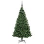 Árbol de Navidad artificial Verde 180 cm PVC y Acero y Plástico