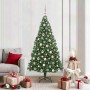 Árbol de Navidad artificial Verde 180 cm PVC y Acero y Plástico