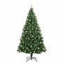 Árbol de Navidad artificial Verde 180 cm PVC y Acero y Plástico