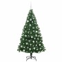 Árbol de Navidad artificial Verde 180 cm PVC y Acero y Plástico