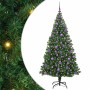 Árbol de Navidad artificial Verde 180 cm PVC y Acero y Plástico
