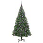 Árbol de Navidad artificial Verde 180 cm PVC y Acero y Plástico