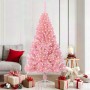 Árbol de Navidad Artificial Preiluminado Rosa 180 cm PVC
