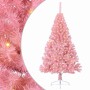 Árbol de Navidad Artificial Preiluminado Rosa 180 cm PVC