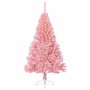 Árbol de Navidad Artificial Preiluminado Rosa 180 cm PVC