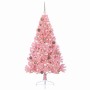 Árbol de Navidad Artificial Preiluminado Rosa 180 cm PVC