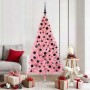 Árbol de Navidad Artificial Preiluminado Rosa 180 cm PVC