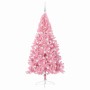 Árbol de Navidad Artificial Preiluminado Rosa 180 cm PVC