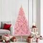 Árbol de Navidad Artificial Preiluminado Rosa 180 cm PVC