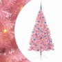 Árbol de Navidad Artificial Preiluminado Rosa 180 cm PVC