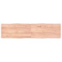 Treated wood table board with natural brown edge 160x40x(2-4)cm by vidaXL, Table tops - Ref: Foro24-363968, Price: 45,11 €, D...
