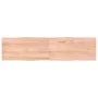 Tablero de mesa madera roble tratada borde natural 160x40x4 cm de vidaXL, Tableros para mesas - Ref: Foro24-363968, Precio: 4...