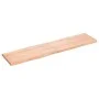 Treated wood table board with natural brown edge 160x40x(2-4)cm by vidaXL, Table tops - Ref: Foro24-363968, Price: 45,11 €, D...