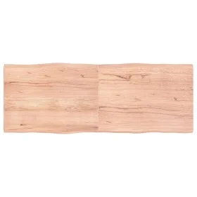 Treated wood table top with natural brown edge 160x60x(2-4)cm by vidaXL, Table tops - Ref: Foro24-363972, Price: 61,52 €, Dis...