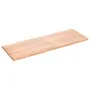 Treated wood table top with natural brown edge 160x60x(2-4)cm by vidaXL, Table tops - Ref: Foro24-363972, Price: 61,52 €, Dis...