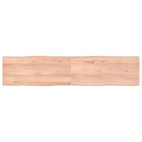 Treated wood table top with natural brown edge 180x40x(2-4)cm by vidaXL, Table tops - Ref: Foro24-363974, Price: 49,21 €, Dis...
