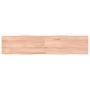 Tablero mesa madera tratada borde natural marrón 180x40x(2-4)cm de vidaXL, Tableros para mesas - Ref: Foro24-363974, Precio: ...