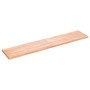 Treated wood table top with natural brown edge 180x40x(2-4)cm by vidaXL, Table tops - Ref: Foro24-363974, Price: 49,21 €, Dis...
