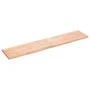 Treated wood table top with natural brown edge 180x40x(2-4)cm by vidaXL, Table tops - Ref: Foro24-363974, Price: 49,21 €, Dis...