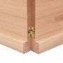 Treated wood table top with natural brown edge 180x40x(2-4)cm by vidaXL, Table tops - Ref: Foro24-363974, Price: 49,21 €, Dis...