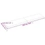 Treated wood table top with natural brown edge 180x40x(2-4)cm by vidaXL, Table tops - Ref: Foro24-363974, Price: 49,21 €, Dis...
