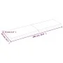 Treated wood table board with natural brown edge, 180x50x(2-6)cm. by vidaXL, Table tops - Ref: Foro24-363977, Price: 71,09 €,...