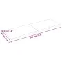Treated wood table top with natural brown edge 180x60x(2-4)cm by vidaXL, Table tops - Ref: Foro24-363978, Price: 69,72 €, Dis...