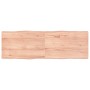 Treated wood table top with natural brown edge 180x60x(2-6)cm by vidaXL, Table tops - Ref: Foro24-363979, Price: 80,66 €, Dis...
