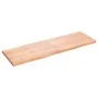 Tablero mesa madera tratada borde natural marrón 180x60x(2-6)cm de vidaXL, Tableros para mesas - Ref: Foro24-363979, Precio: ...