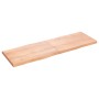Treated wood table top with natural brown edge 180x60x(2-6)cm by vidaXL, Table tops - Ref: Foro24-363979, Price: 80,66 €, Dis...