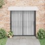 Marquesina para puerta PC gris y transparente 240x75 cm