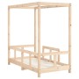 Kinderbettgestell aus massivem Kiefernholz 70x140 cm von vidaXL, Kinderbetten und Betten für Kinder - Ref: Foro24-834510, Pre...