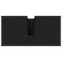 Juego de muebles de baño 2 pcs Roble negro 65 x 33 x 60 cm